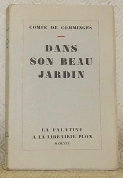 Dans son beau jardin. Collection: La Palatine, n.° 11.. COMMINGES, Comte de.