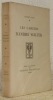 Les cahiers d’André Walter. Société des Médecins Bibliophiles.. GIDE, André.
