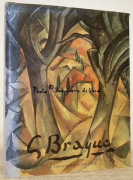 G. Braque. Texte de John Richardson 34 planches en couleurs, 35 planches en noir. Traduction de François Fosca.. Richardson, John.
