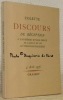 Discours de réception à l’Académie Royale Belge de langue et de littérature françaises, 4 avril 1936.. COLETTE.