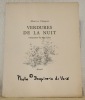 Verdures de la nuit. Lithographies de René Creux.. CHAPPAZ, Maurice.