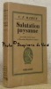 Salutation paysanne précédé d’une lettre à Bernard Grasset.. RAMUZ, C.-F.