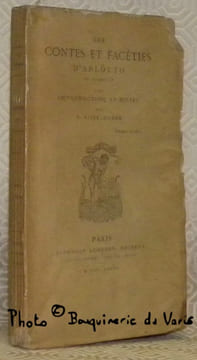 Les contes et facéties d’Arlotto de Florence. Avec introduction et notes par P. Ristelhuber.. ARLOTTO.