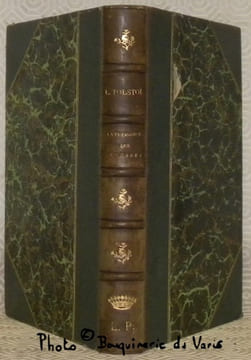 La puissance des ténèbres. Drame en cinq actes. Traduit avec l’autorisation de l’auteur par E. Halpérine. Troisième édition.. TOLSTOÏ, Comte Léon.