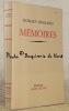 Mémoires et fragments du journal.. ROLLAND, Romain.
