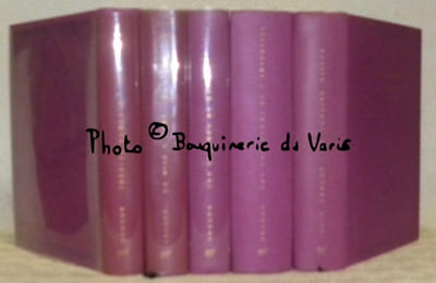5 Titres, collection Soleil, nos. 320, 375, 247, 80 et 16. 1. Théâtre / Roman. 2. La mise à mort. 3. Les cloches de Bâle. 4. Les voyageurs de l’Impériale. 5. La semaine sainte.