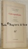 Correspondance, 1920 - 1935. Introduction et notes de Frida Weissman.. LARBAUD, Valéry. - JEAN-AUBRY, G.