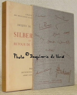 Silbermann et le retour de Silbermann. Lithographie originale de Valentine Hugo. Collection Grand Prix des Meilleures Romans du Demi-Siècle, n.° 6.. ...