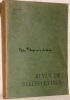 Revue de Belles-Lettres. Publiée par les Sociétés de Lausanne, Genève, Neuchâtel & Fribourg. Cinquante-troisième année.. 
