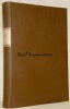 L’élément juif dans la littérature française. Préface de Guglielmo Ferrero. Deuxième dédition.. LEHRMANN, Ch.