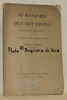 De Buonaparte et des Bourbons. Avec une préface par Victor de Laprade.. CHATEAUBRIAND.