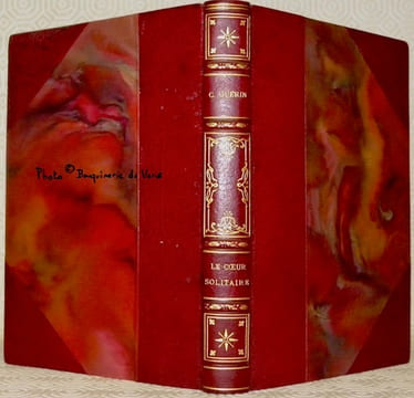 Le coeur solitaire. Edition refondue et augmentée de poèmes nouveaux. Frontispice gravé sur bois par Paul Colin. Portrait de l’auteur gravé par Paul ...