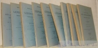 Essai de classification des Lépidoptères producteurs de soie. Facicules 1er - 10e.. DUSUZEAU, J. - SONTHONNAX, L. - CONTE, A. - BOUVIER, E. L. - RIEL, ...