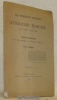 Les principaux courants de la littérature française au XIXe siècle. Leçon d’ouverture d’un cours professé à l’Université de Fribourg.. GIRAUD, Victor.