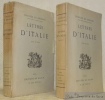Lettres d’Italie. Tome premier et tome second.. BROSSES, Charles de.