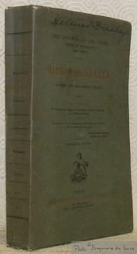 Maurice de Guérin d’après des documents inédits par Abel Lefranc. Ouvrage orné d’un portrait sur bois par Jacques Beltrand et de cinq gravures et ...
