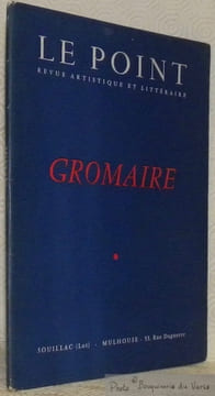 Le Point. Revue artistique et littéraire. Marcel Gromaire. L. Décembre 1954. Neuvième année.. Collectif.
