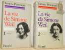 La vie de Simone Weil. 2 Volumes. 1: 1909-1934. 2: 1934-1943.. Pétrement, Simone.
