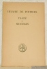 Traité des Mystères. Texte établi et traduit avec une introduction et notes par Jean-Paul Brisson. Collection Sources Chrétiennes.. Hilaire de ...