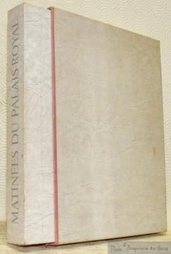 Les matinées du Palais-Royal. Gravures originales de Ch.-M- Echard.. CUISIN, Pierre.