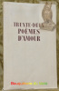Trente-deux poèmes d’amour. Recueillis par Paul Reboux. Illustrations de Pierre Rousseau, gravures sur bois par Gérard Angiolini.. MADAME X…
