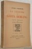 La légende de Gösta Berling. Texte français de André Bellessort. Collection: LEs Grands Etrangers.. LAGERLÖF, Selma.