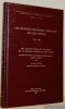 Les status synodaux français du XIIIe siècle. Tome III. Les statuts synodaux Angevins de la seconde moitié du XIIIe siècle précédés d’une étude sur la ...