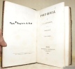 PORT-ROYAL. Deuxième édition. 5 Volumes complets.. SAINTE-BEUVE, C.-A.