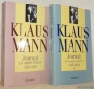 Journal. Choix et traduction de l’allemand par Pierre-Fran&ccedil;ois Kaempf. Introduction de Peter Laemmle. 2 Volumes.. MANN, Klaus.