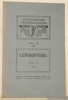 Lepidoptera. Recueil d’études biologiques et systématiques sur les lépidoptères du globe. Tome III. Encyclopédie entomologique. Série B. Mémoires et ...