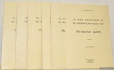 Les races géographiques de Parnassius apollo. 6 Fascicules.Die geographischen Rassen von Parnassius apollo. 6 Fasc.. CAPDEVILLE, P.