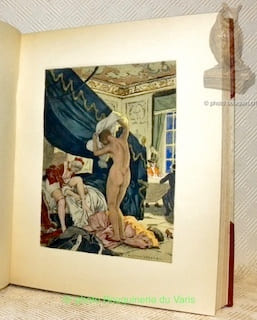 Mémoires de Casanova de Seingalt écrits par lui-même. Illustré de 200 hors-texte en couleurs d’après les aquarelles originales d’Auguste Leroux. 10 ...