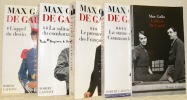 De Gaulle. 4 Volumes et l’album De Gaulle, complets.. GALLO, Max.