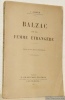 Balzac et la femme étrangère. Lettre-Préface de M. Marcel Bouteron.. JARBLUM, I.