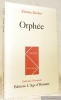 Orphée. Collection Métropolis.. BARILIER, Etienne