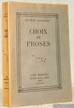 Choix de proses. Trois portraits par Raoul Dufy. Collection de la Petite Ourse.. MONTFORT, Eugène.