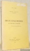 Deux chaumi&egrave;res au pays de l'Yveline. Collection Ballades Fran&ccedil;aises, XVIIIe s&eacute;rie.. FORT, Paul.