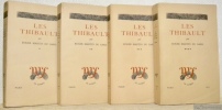 Les Thibault. Tomes I, II, III et IV. Collection In-Octavo, nos.° 17, 18, 19 et 20.. MARTIN DU GARD, Roger.