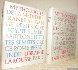 Mythologies. 2 Volumes. 1: Mythologies des steppes, des forêts et des ilesCceltes, Germains, Slaves, Chine, Japon, les Amériques, Afrique, Océanie. 2: ...