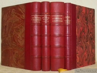 Les masques et les visages, 4 volumes. 1. Les masques et les visages à Florence et au Louvre. Portraits Célèbres de la Renaissance Italienne. ...