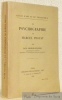La psychographie de Marcel Proust. Collection Essais d’art et de philosophie.. BLONDEL, Dr. Charles.