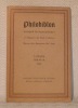 PHILOBIBLON. Zeitschrift für Bücherliebhaber. A Magazine for Book-Collectors. Revue des Amateurs du Livre. 8. Jahrgang 1935.. 