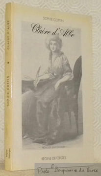 Claire d'Albe. Préface de Jean Gaulmier. Roman.. COTTIN, Sophie.