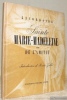 Sainte Marie-Madeleine ou de l'amitié. Introduction de Renée Zeller.. LACORDAIRE.