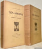 Les amours. Texte &eacute;tabli sur l’&eacute;dition de MDLX et publi&eacute; avec les additions de l’auteur par Ad. van Bever. Portrait grav&eacute; sur bois par P.-E. Vibert. ...