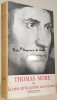 Thomas More et la crise de la pensée européenne.. PREVOST, André.