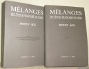 Mélanges de l’Ecole française de Rome. Moyen Âge MEFRM. Tome 115. Volumes 1: La mémoire des origines dans les institutions médiévales. Communautés et ...