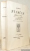 Pensées. Reproduction de l’édition originale avec notice historique d’Armand Joubert. Préface de Chateaubriand. Introduction de Victor Giraud. ...