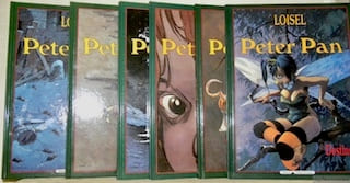 Peter Pan. 6 Tomes. 1: Londres. 2: Opikanoba. 3: Tempête. 4: Mains Rouges. - Crochet. - Destins.. LOISEL.