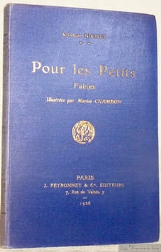 Pour les Petits. Fables. Illustrés par Marius Chambon.. RICHET, Charles.